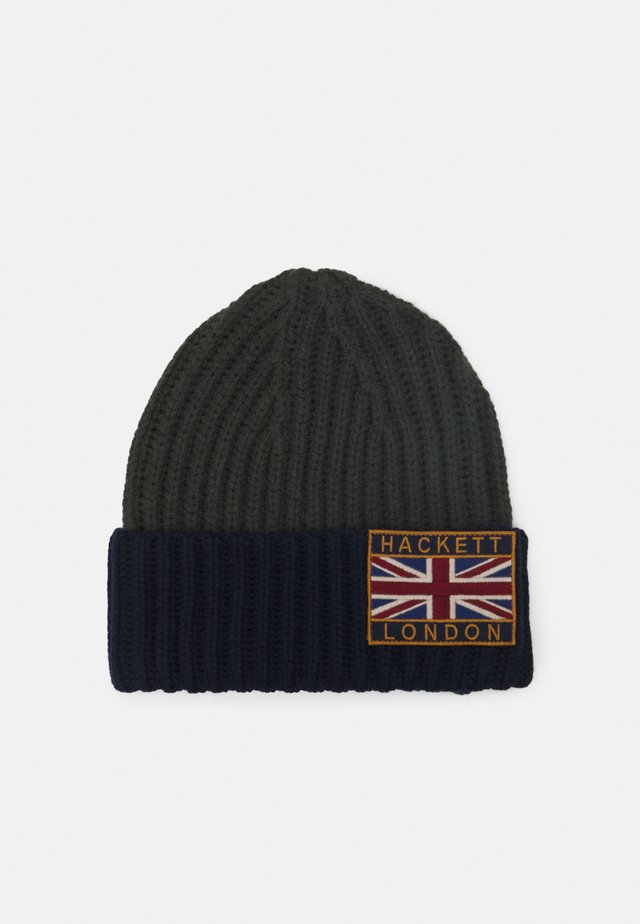 BEANIE - Pipo - green/navy