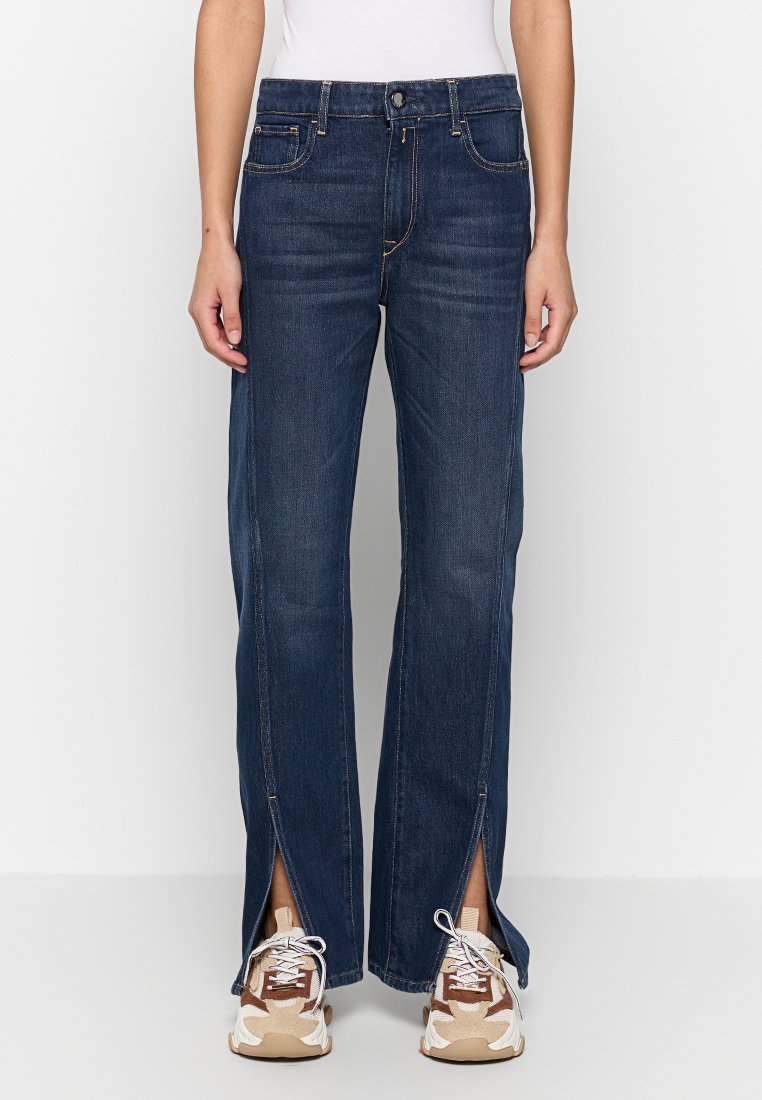 Replay Straight leg jeans donkerblauw Replay Straight leg jeans donkerblauw