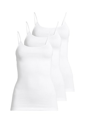 3ER PACK SPAGHETTI - Unterhemd/-shirt - weiß