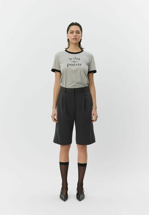 ELSASW BERMUDA - Rövidnadrágok - dark grey