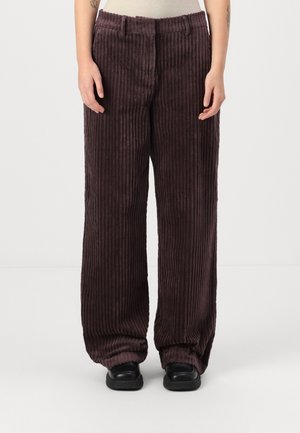 Trousers - bordeaux