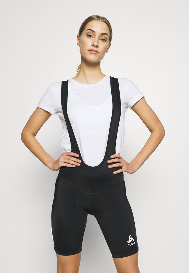 TIGHTS SHORT SUSPENDERS ELEMENT - Tights - black