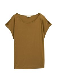 SHOULDER SLIT - T-shirt - bas - nutria olive