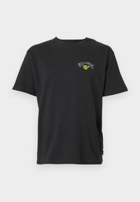 SURF AFRICA REGULAR UNISEX - Marškinėliai su spaudiniu - washed black