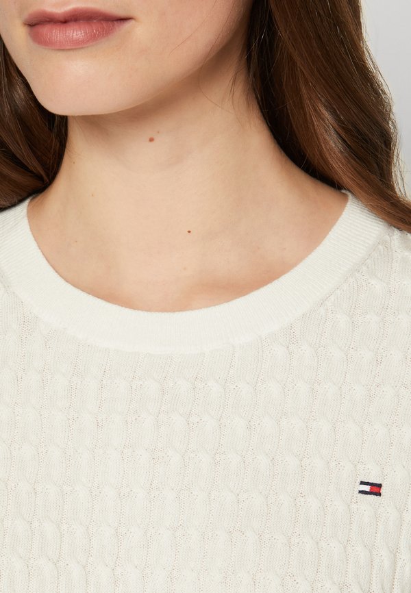 CABLE RWB - Print T-shirt - ecru4