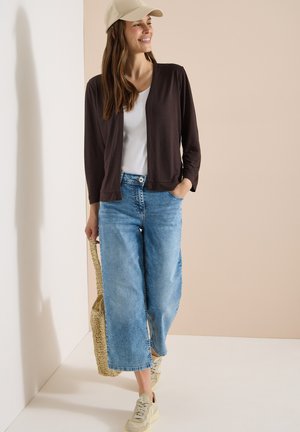 Cecil, OFFENE JACKE IN UNIFARBE MIT 3/4-ARM - Gilet - brown cacao