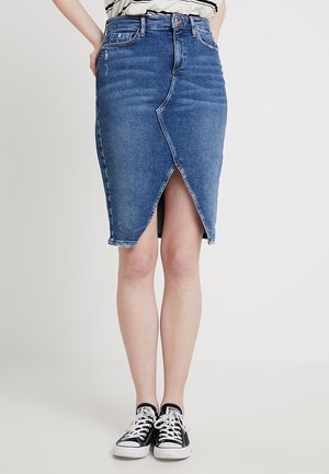 Kokerrok - blue denim