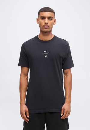 Nike Performance, LOS ANGELES LAKERS LAL TEE - Клубно облекло - black