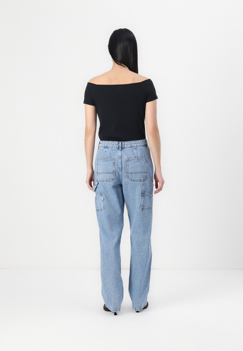 Jean Femme Lee 'Relaxed Straight Leg' - Taille 36, Longueur 32, Bleu Délavé - Occasion Très Bon état