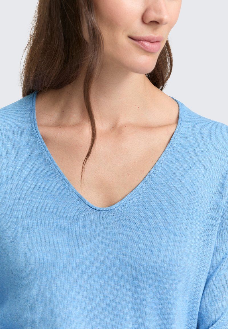 TOM TAILOR Denim Jersey Básico Para Mujer Con Estructura