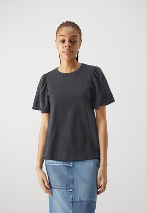 JDY JDYRIGA MIX - Μπλουζάκι με στάμπα - black