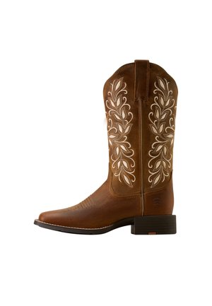 HOLLY SQUARE TOE WESTERN  - Bottes de cowboy / motard - pearl