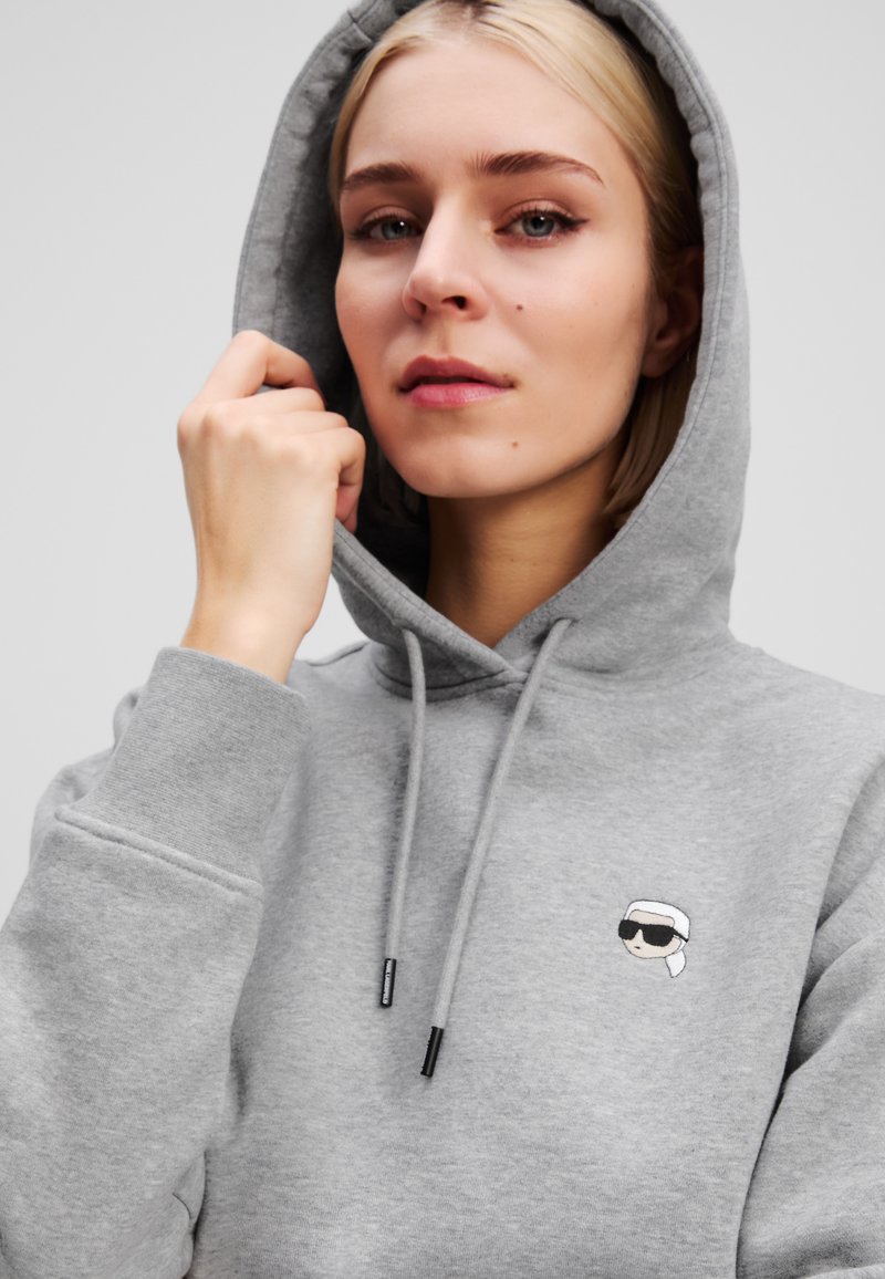 Womens Hoodies Karl Lagerfeld Grey Sweatshirt KARL