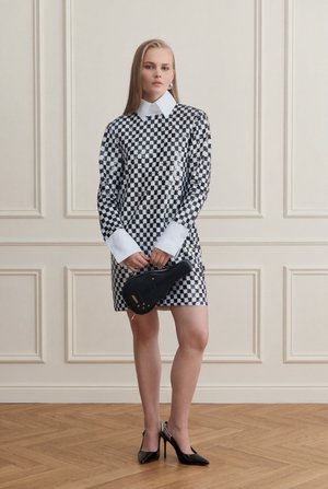 KARL LAGERFELD, SARABANDE RIBBON SLING - Kõrge kontsaga kingad - black