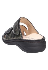 Finn Comfort Colina Mules Pour Femme - Cuir Nubuck Confortable Avec Fermeture Velcro