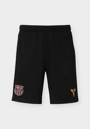 Nike Performance, FCB SHORT - Ρούχα για κλαμπ - black/field purple/metallic gold-coloured