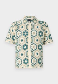 RASCHEL SWOLO - Chemise - cream/green citrus