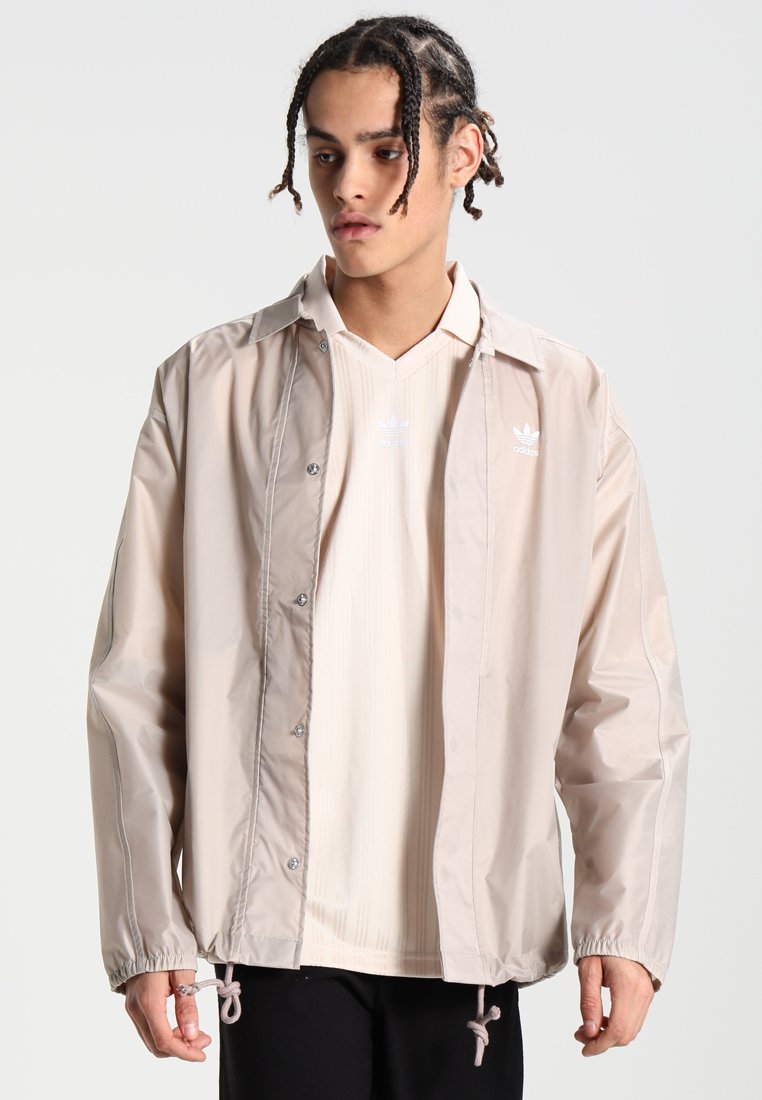 adidas Originals ADICOLOR TREF COACH - Summer jacket - vapgre/grey 