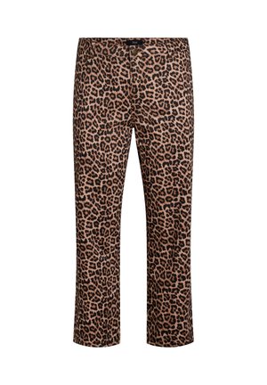 LEOPARD MIT NORMALER TAILLE - Jean droit - leo aop