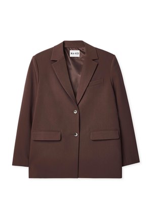 NA-KD OPEN BACK  - Krátky kabát - brown