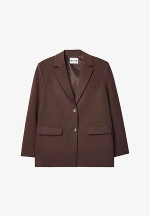 NA-KD OPEN BACK - Lühike jakk - brown