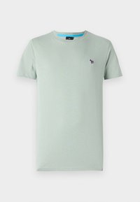 SLIM FIT ZEBRA - T-shirt basic - light green