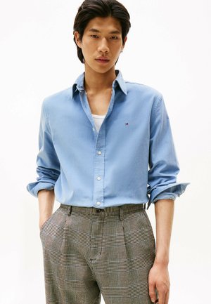 REGULAR FIT FLAG EMBROIDERY  - Overhemd - brisk blue