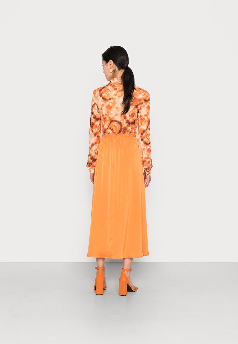 Damen Jeansröcke | Vero Moda VMRIE OLI ANKLE SKIRT Maxirock nectarine/orange - NL89325 Damen Jeansröcke | Vero Moda VMRIE OLI ANKLE SKIRT Maxirock nectarine/orange - NL89325