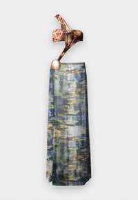 ONE SHOULDER DRAPED MAXI DRESS - Apģērbs svinīgiem gadījumiem - multi-coloured