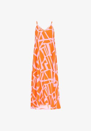 myMo, Maxi ruha - orange pink