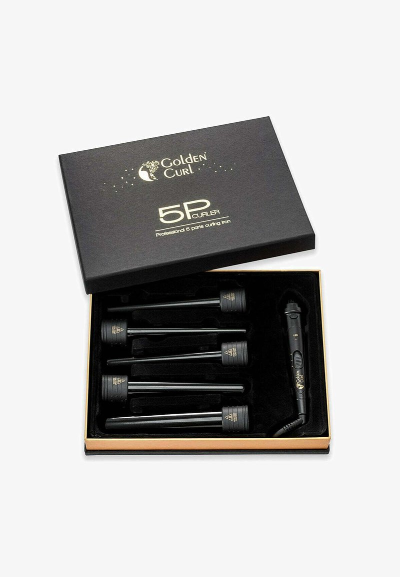 Golden Curl THE 5P - Haar Styling Zubehör - black