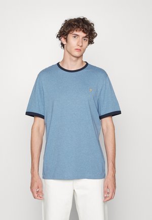 GROVES RINGER TEE - Print T-shirt - blue dusk marl