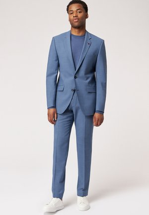 COLOURED SUIT IM SLIM FIT - Costume - hellblau