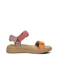 Woden LINE GLITTER - Sandale za hodanje - orange multi