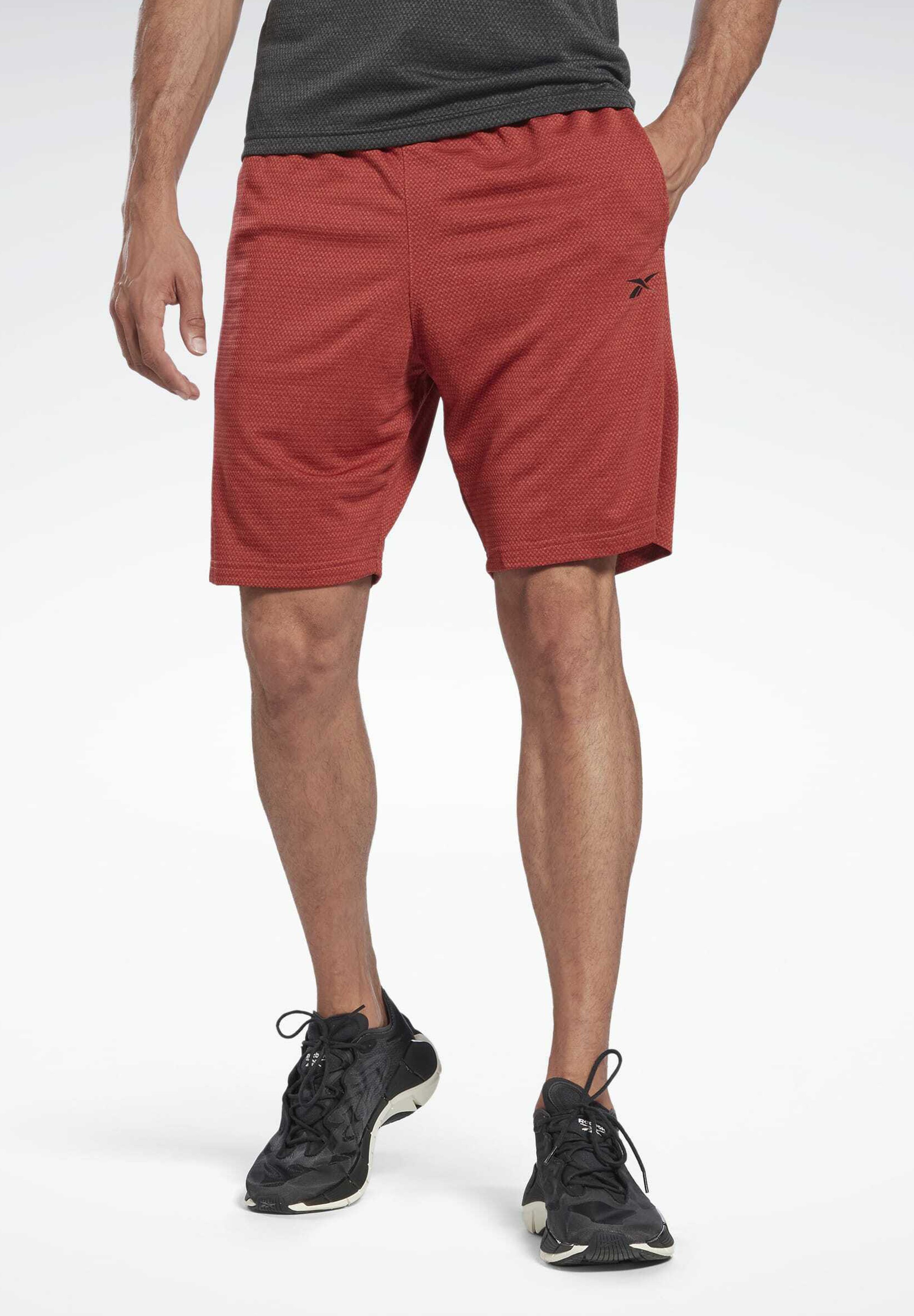 Reebok Pantalón corto de deporte - red/rojo - Zalando.es