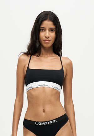 Calvin Klein Underwear UNLINED BRALETTE ICON - Κορσές - black