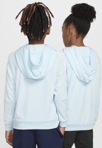 Nike Performance Felpa con cappuccio - glacier blue white aegean storm