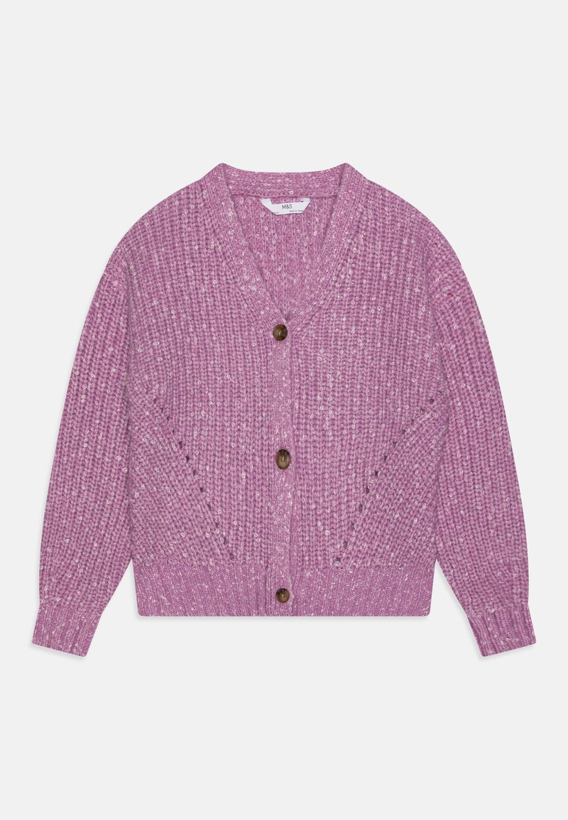 Marks & Spencer PLAIN CARDIGAN Vest pink/donkerroze Zalando.nl