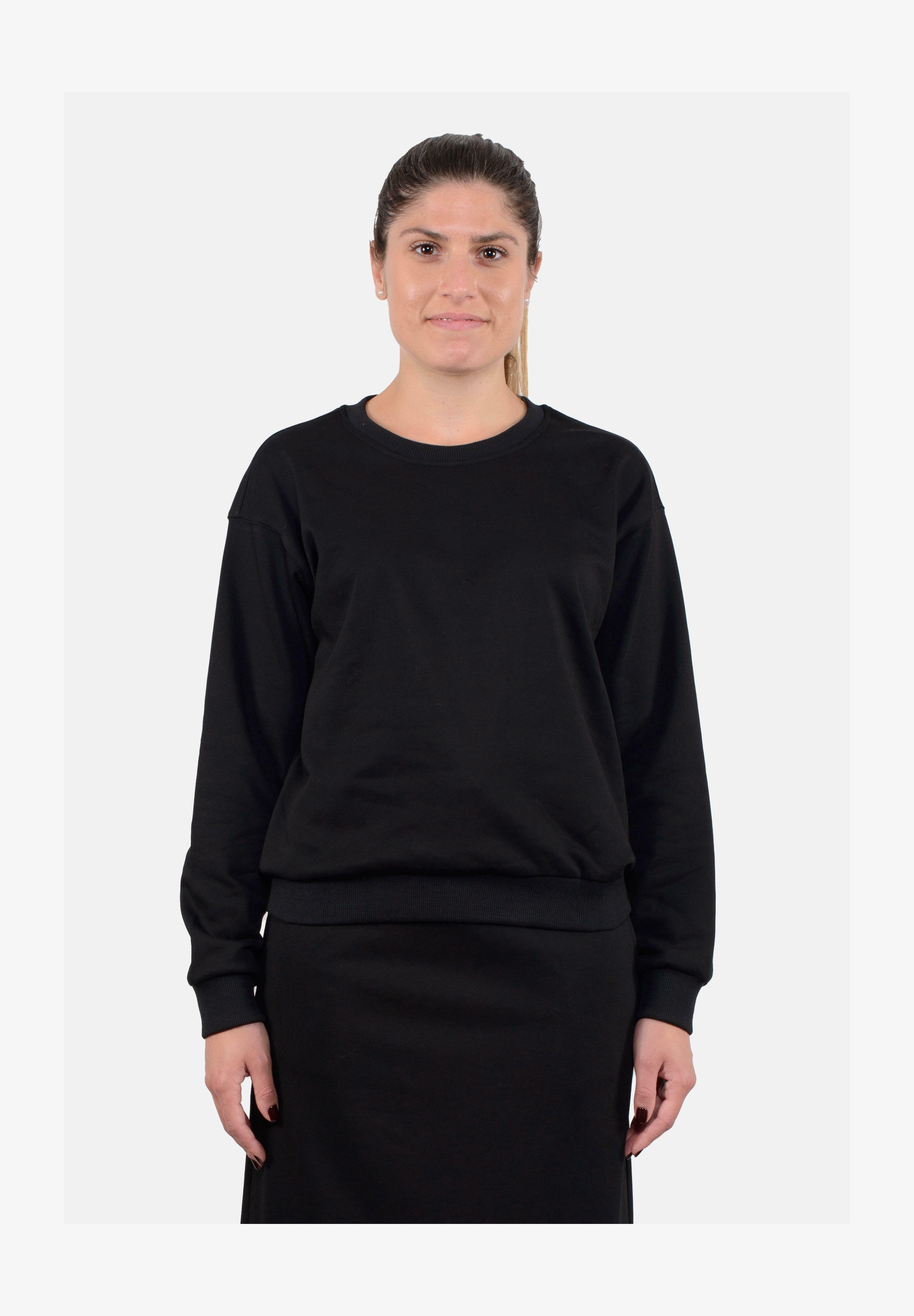 Build Your Brand Felpa Uomo Girocollo In Cotone – Morbida E Tinta Unita, Base Per Stampe