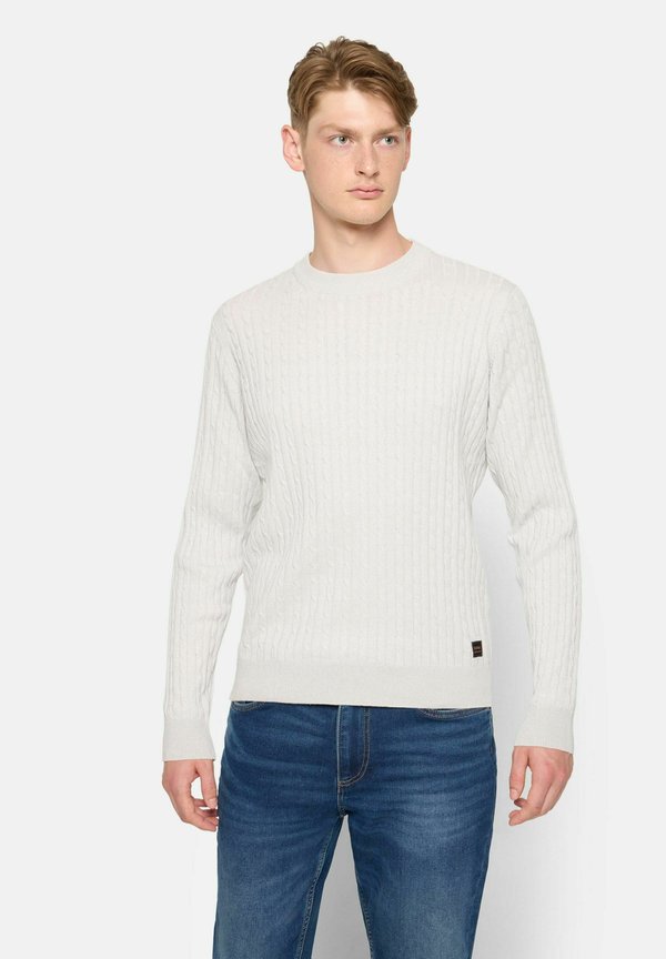 VITUS CABLE - Strickpullover - creamy mel