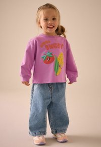 Next REGULAR FIT - Pitkähihainen paita - purple character