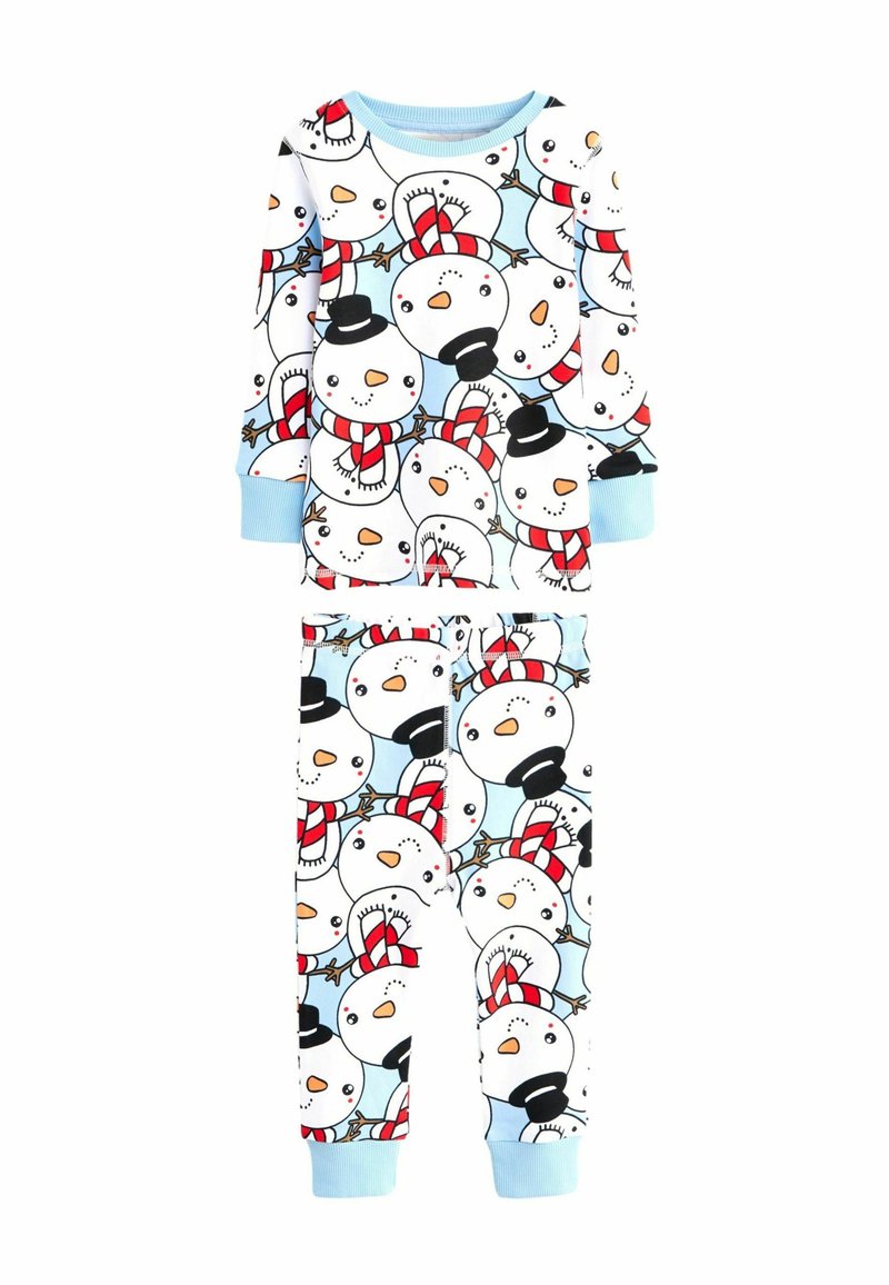 Next CHRISTMAS SET REGULAR FIT - Pidžamas komplekts - blue snowman