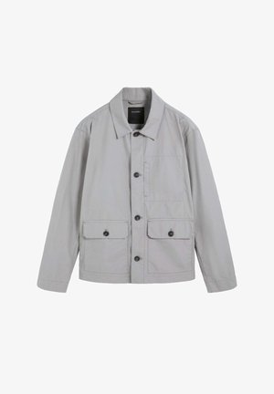 Scalpers, SCALPERS BOLO OVERSHIRT - Leichte Jacke - grey