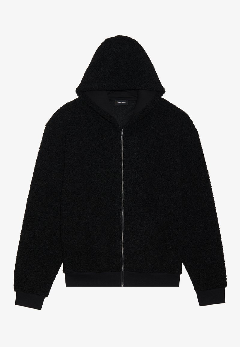 YOURTURN Sweater met rits zwart YOURTURN Sweater met rits zwart