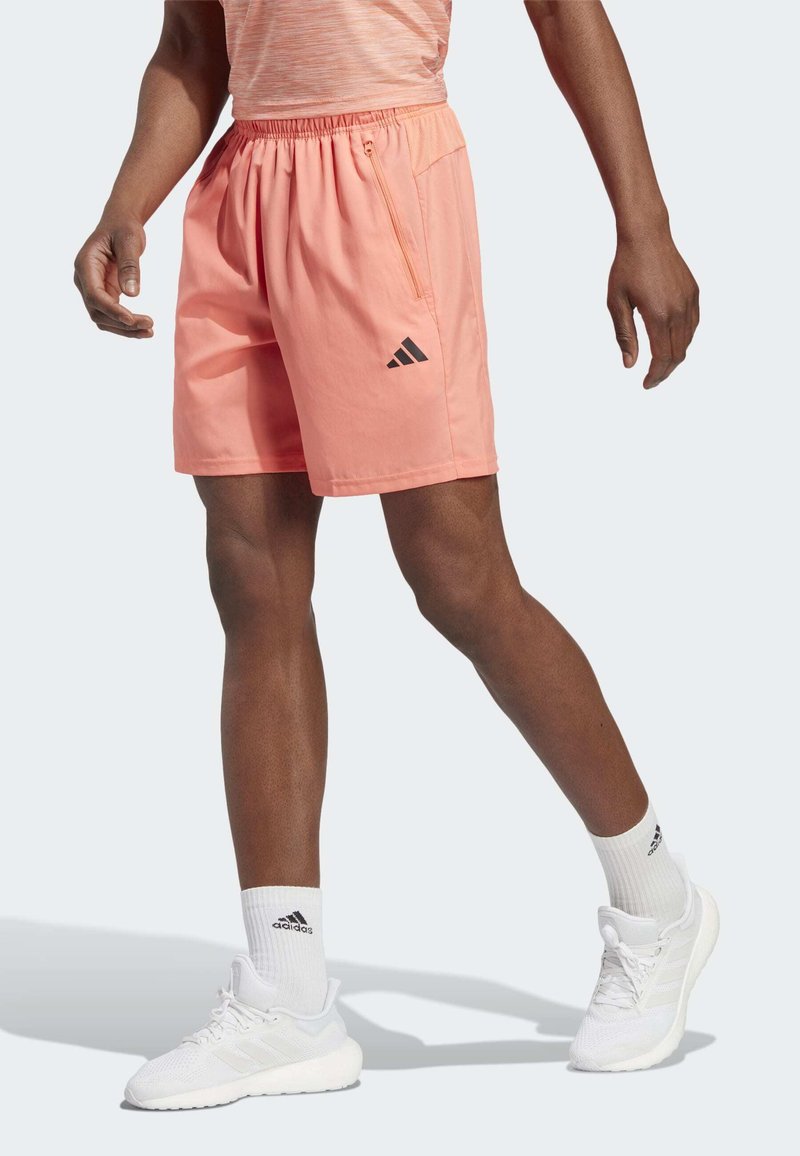 adidas Performance ESSENTIALS WOVEN - kurze Sporthose - coral fusion ...