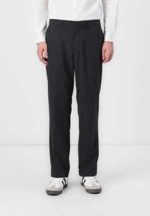 GAP STRAIGHT FIT - Pantalon classique - grey