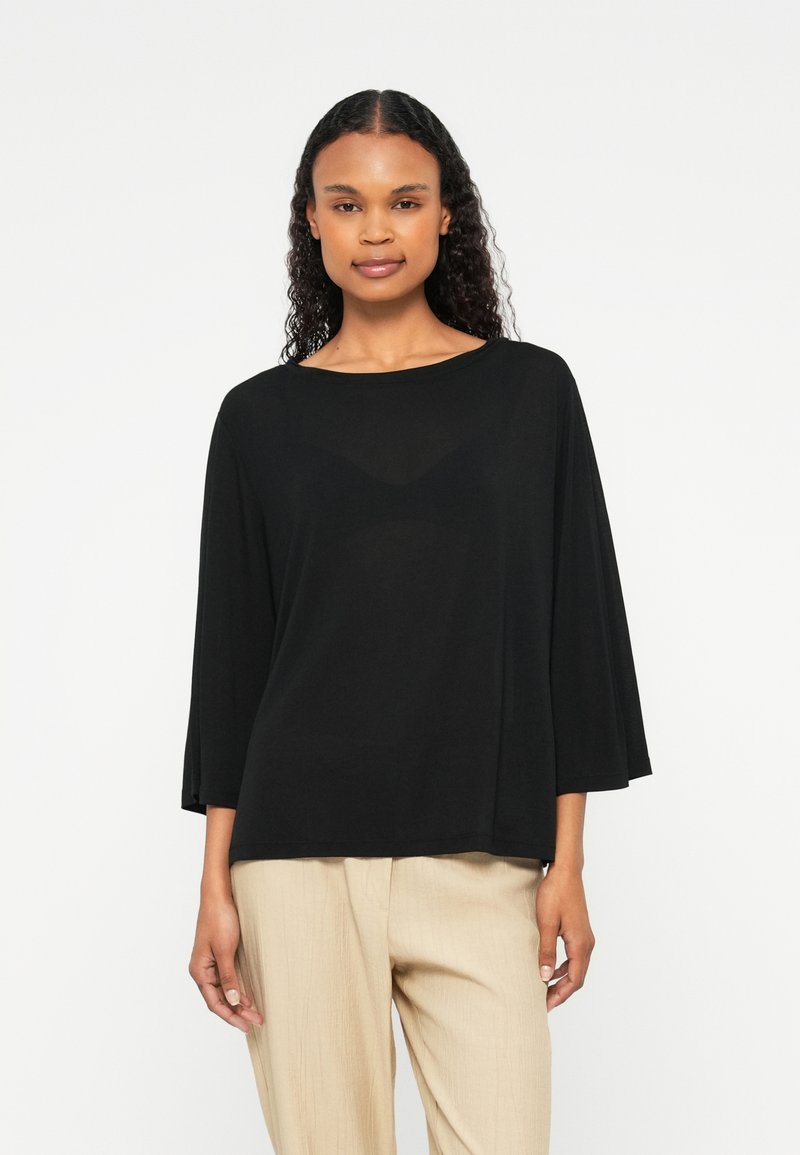 Bruuns Bazaar KATKA AALIA - Camisola de manga comprida - black