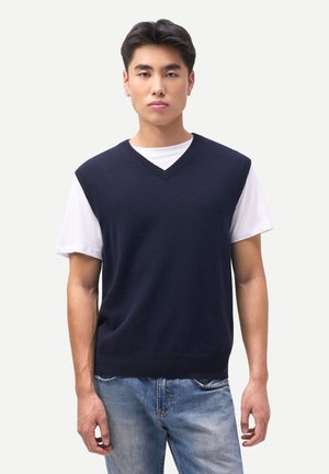 TIMELESS V-NECK - Pullover - navy blazer