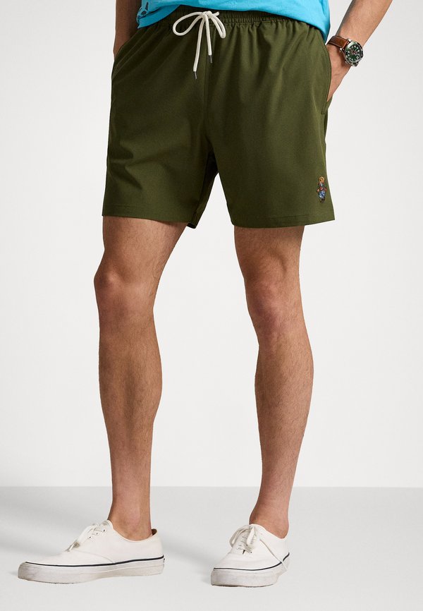TRAVELER POLO BEAR SWIM TRUNK - Swimming shorts - new olive tahiti bear