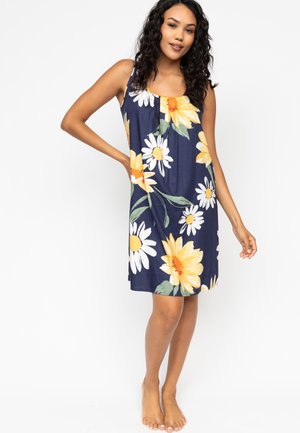 GEORGINA FLORAL - Nachtjapon - navy